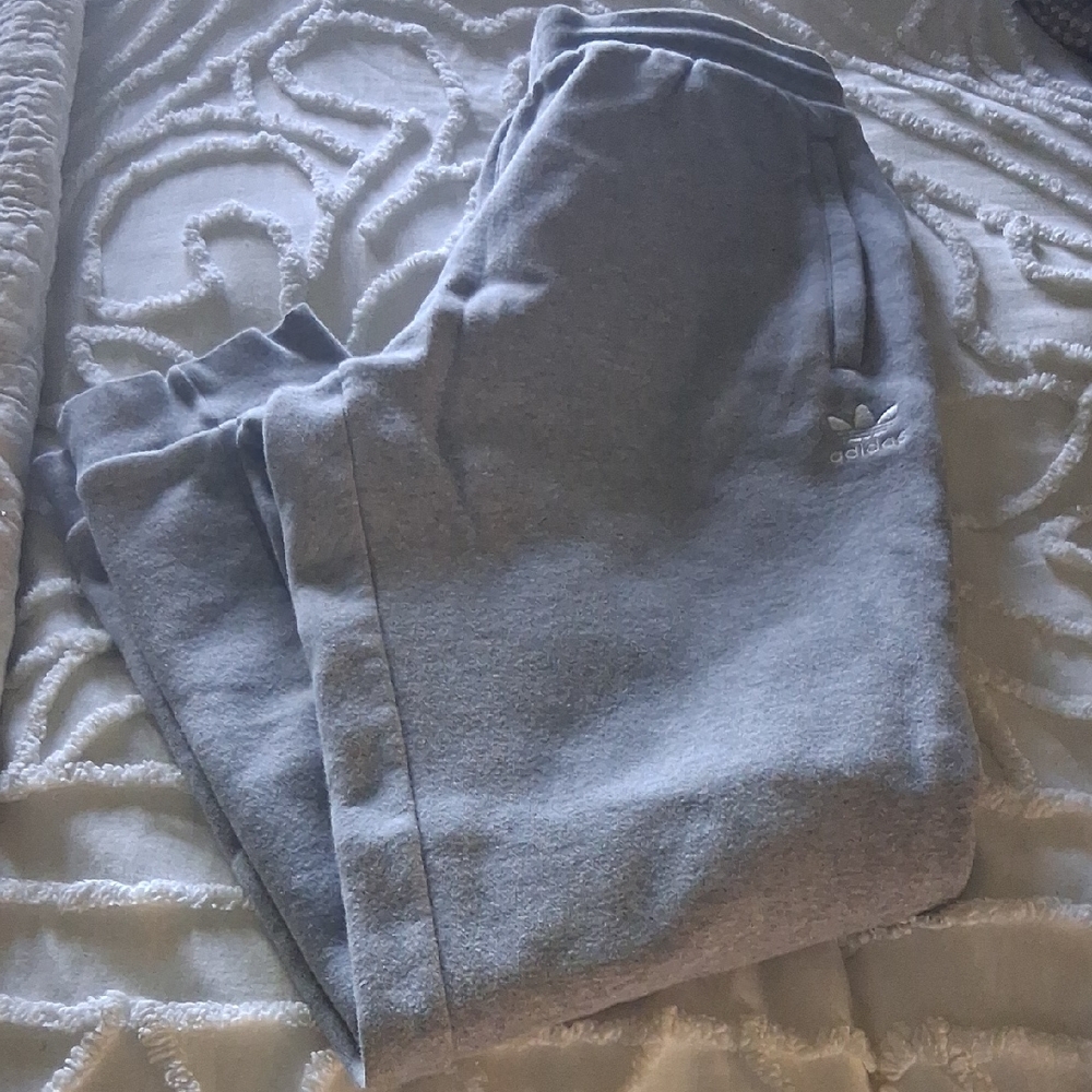 Adidas Light Gray Joggers